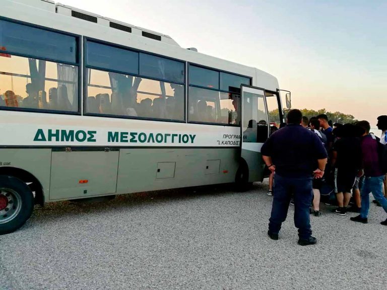 Στο ΔΑΚ Μεσολογγίου οι 71 μετανάστες που περισυλλέγησαν από το Λιμεναρχείο Μεσολογγίου