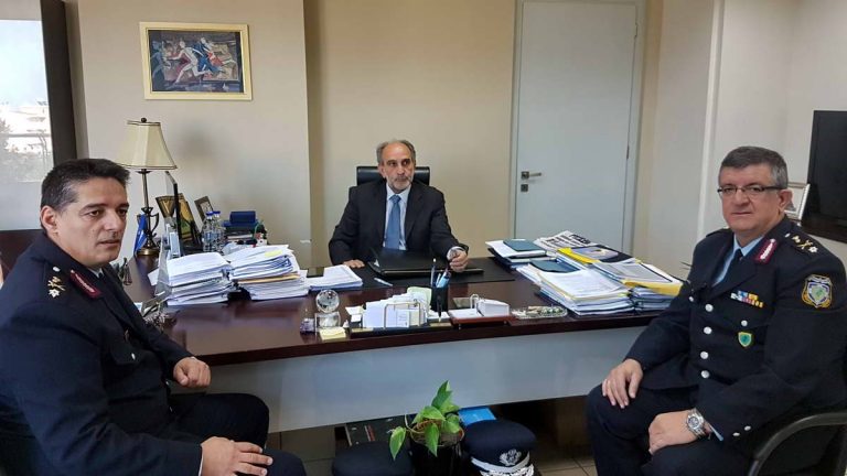 Στον Περιφερειάρχη  ο νέος Γενικός Περιφερειακός Αστυνομικός Διευθυντής και ο Διευθυντής Αστυνομίας Αχαΐας