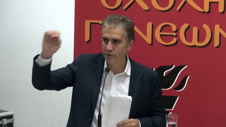 Ομιλία του Θεοφάνη Μαλκίδη στη Σχολή Γονέων στο Μεσολόγγι
