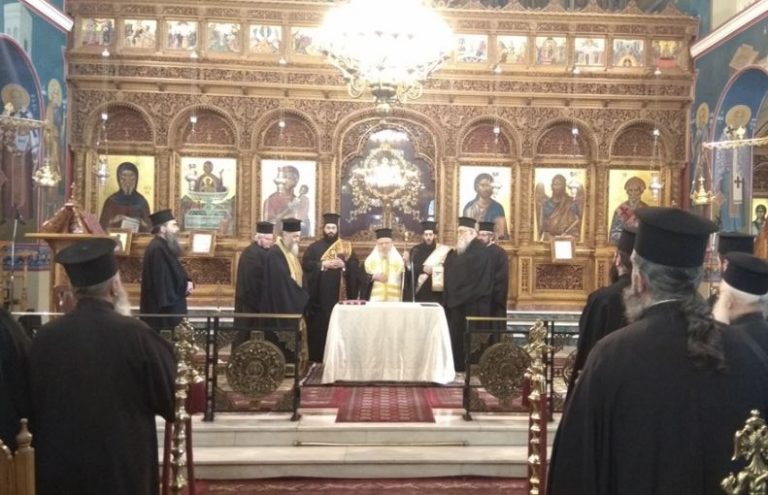 Ιερατική Σύναξις και Κοπή Βασιλόπιτας στην Ιερά Μητρόπολη Αιτωλίας και Ακαρνανίας