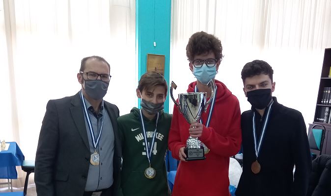 Η ΓΕΑ κατέκτησε το κύπελλο της Ένωσης Σκακιστικών Σωματείων Δυτικής Ελλάδας